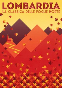 Fabulous Lombardy poster from the Handmade Cyclist